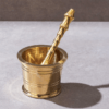 Brass Mortar and Pestle (Okhli)
